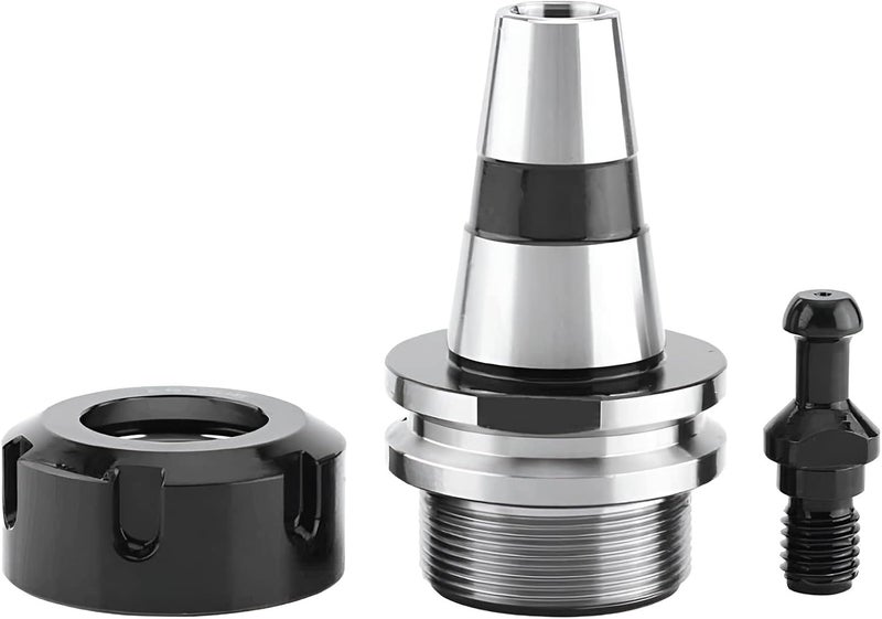 TUMAN Pro 5 قطع / مجموعة ISO30 ER32-45L كوليت توازن لآلة الخراطة G2.5 30000RPM حامل أدوات CNC من الفولاذ المقاوم للصدأ مع مسمار سحب لآلة الخراطة - Image 5
